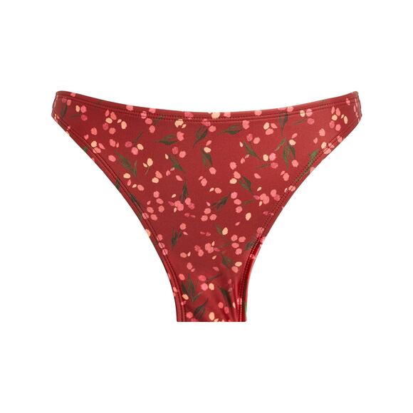 Anthropologie PEONY Hi Line Day Dream Floral High Rise Bikini Bottoms Size XS - Picture 9 of 9